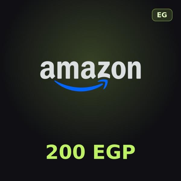 Подарочная карта Amazon 200 EGP (Египет)