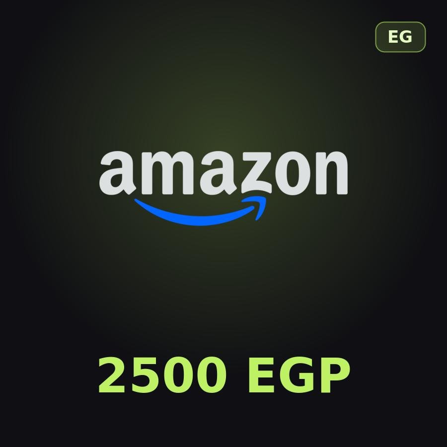 Подарочная карта Amazon 2500 EGP (Египет)
