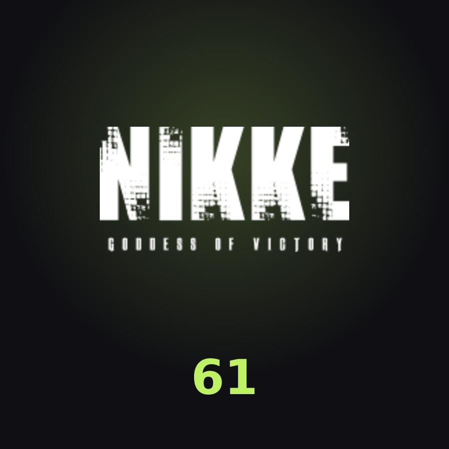 Пополнение Goddess of Victory: NIKKE: 60 + 1 Гемы по ID