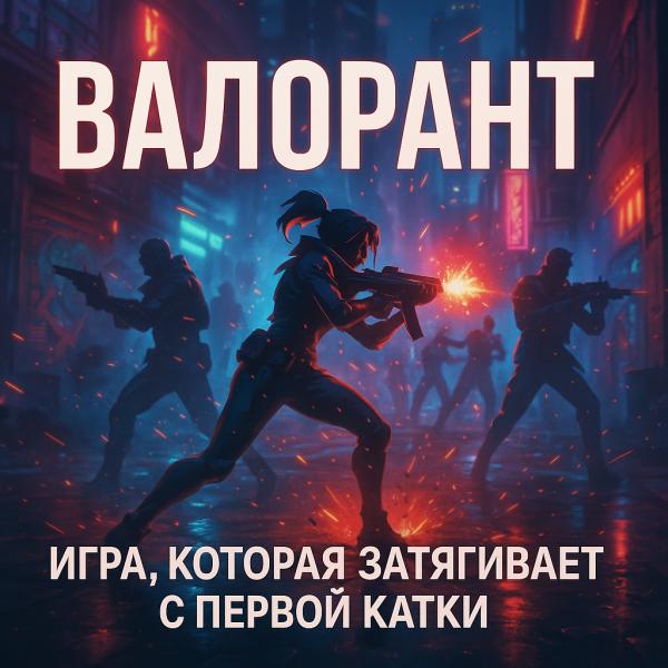 Валорант - игра, которая затягивает с первой катки