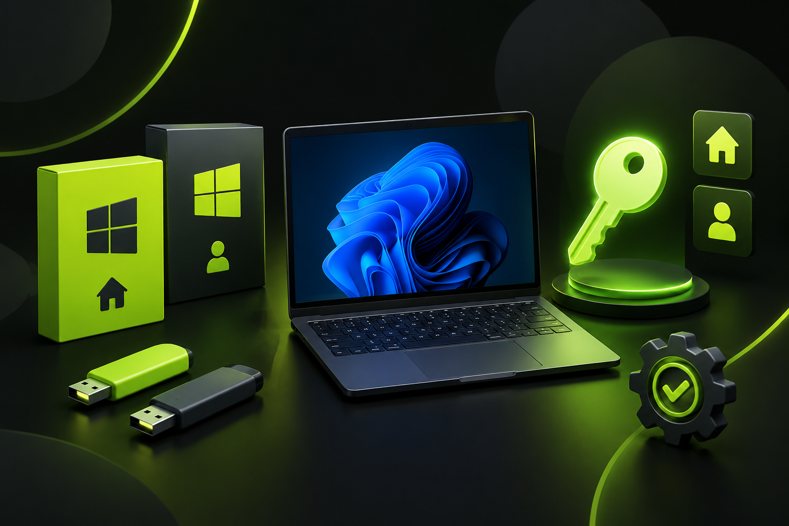 Ключ Windows 11: OEM или Retail, Home или Pro и как активировать без ошибок