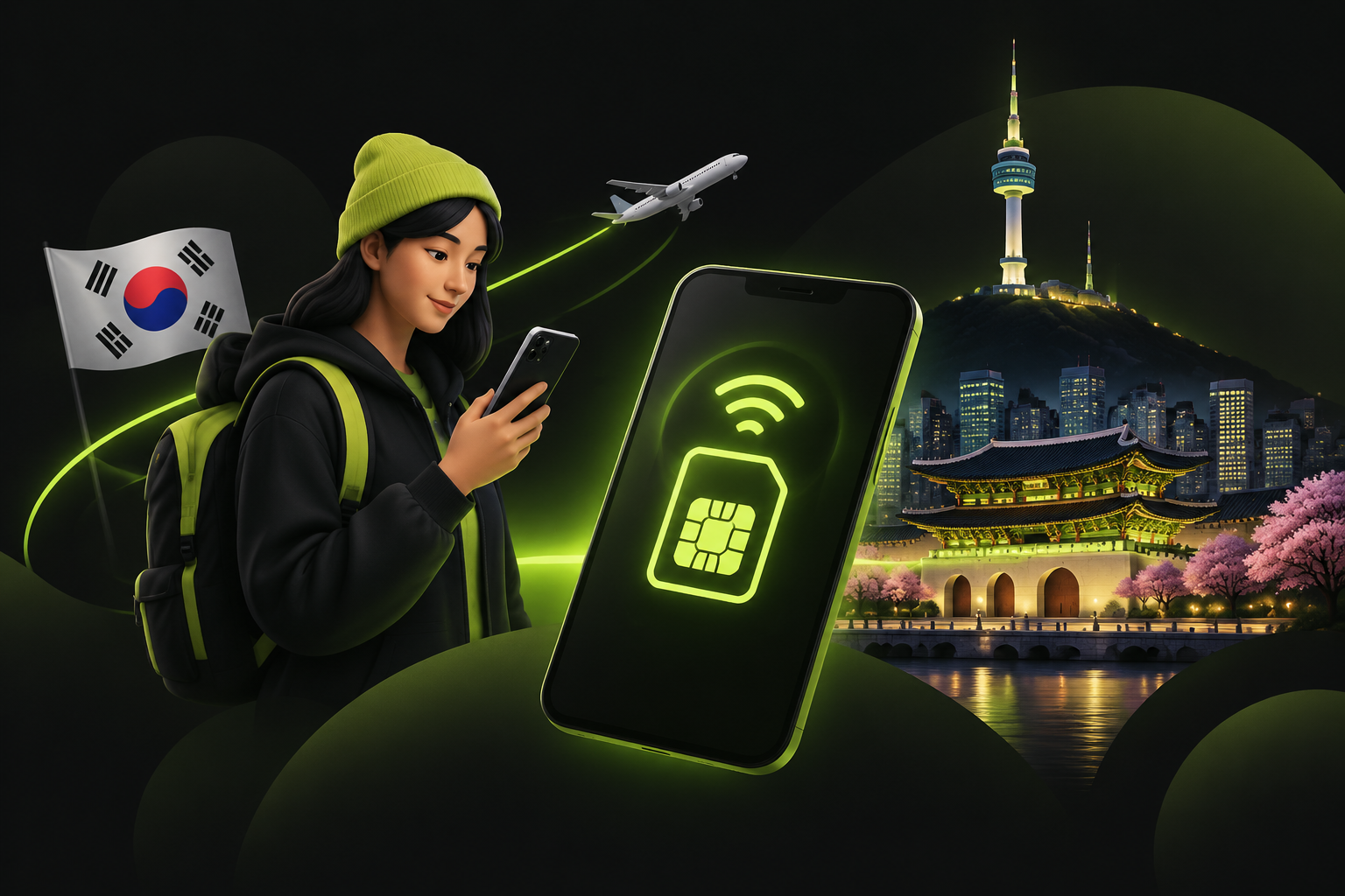 eSIM Южная Корея - интернет в Сеуле за пару минут в 2026 году