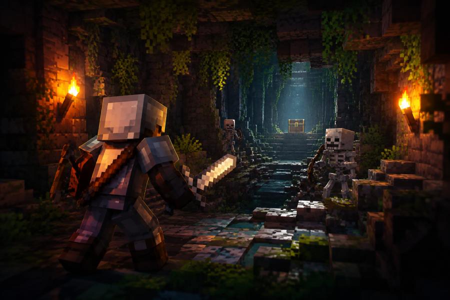 Minecraft Dungeons II: ключ Deluxe Edition (Xbox и PC)
