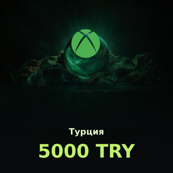 Подарочная карта Xbox 5000 ₺ 