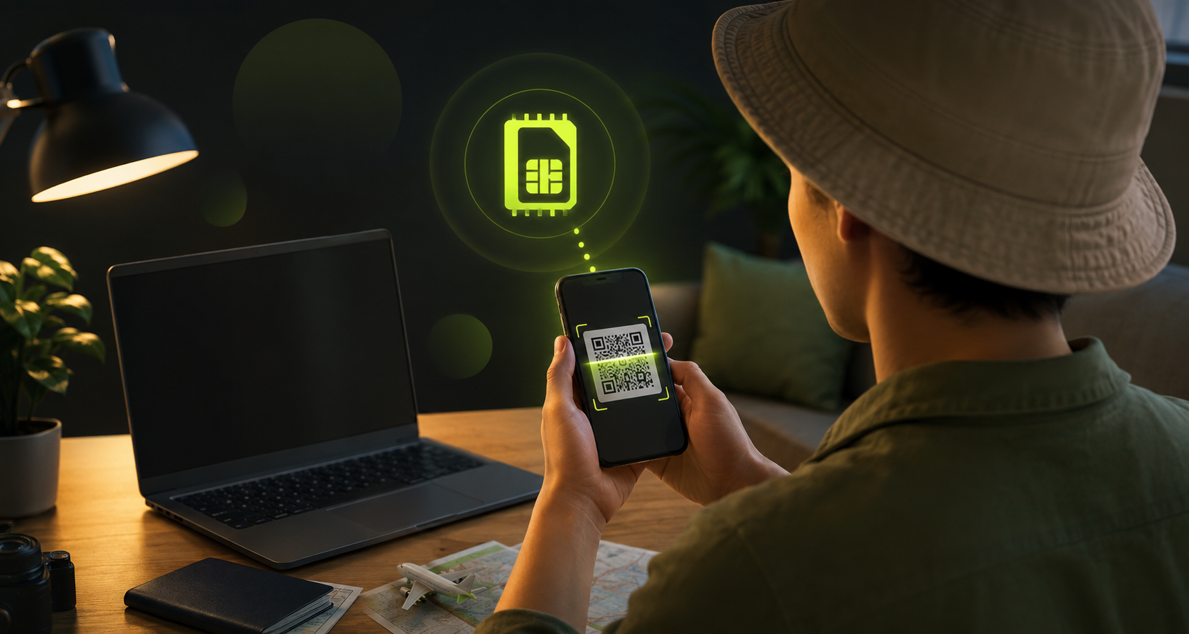 Установка eSIM для Китая дома через Wi-Fi перед поездкой