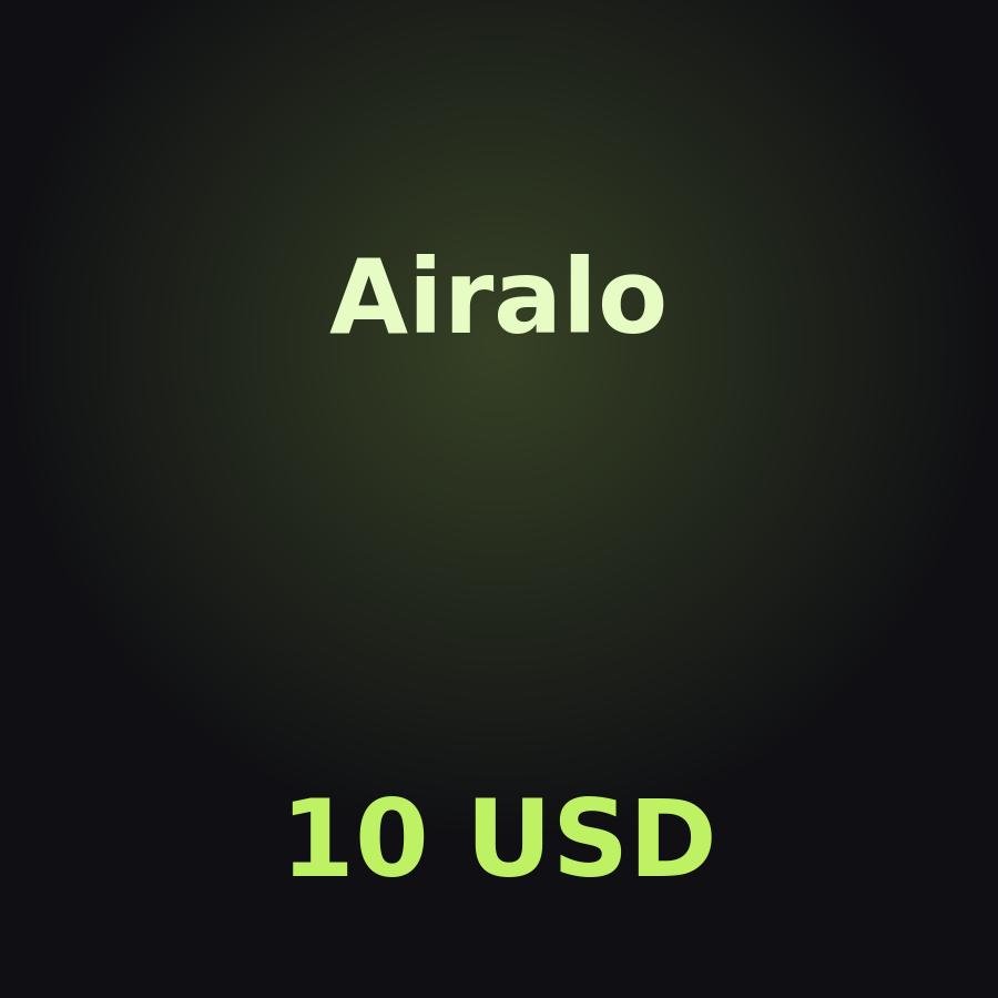 Ваучер Airalo на 10 USD