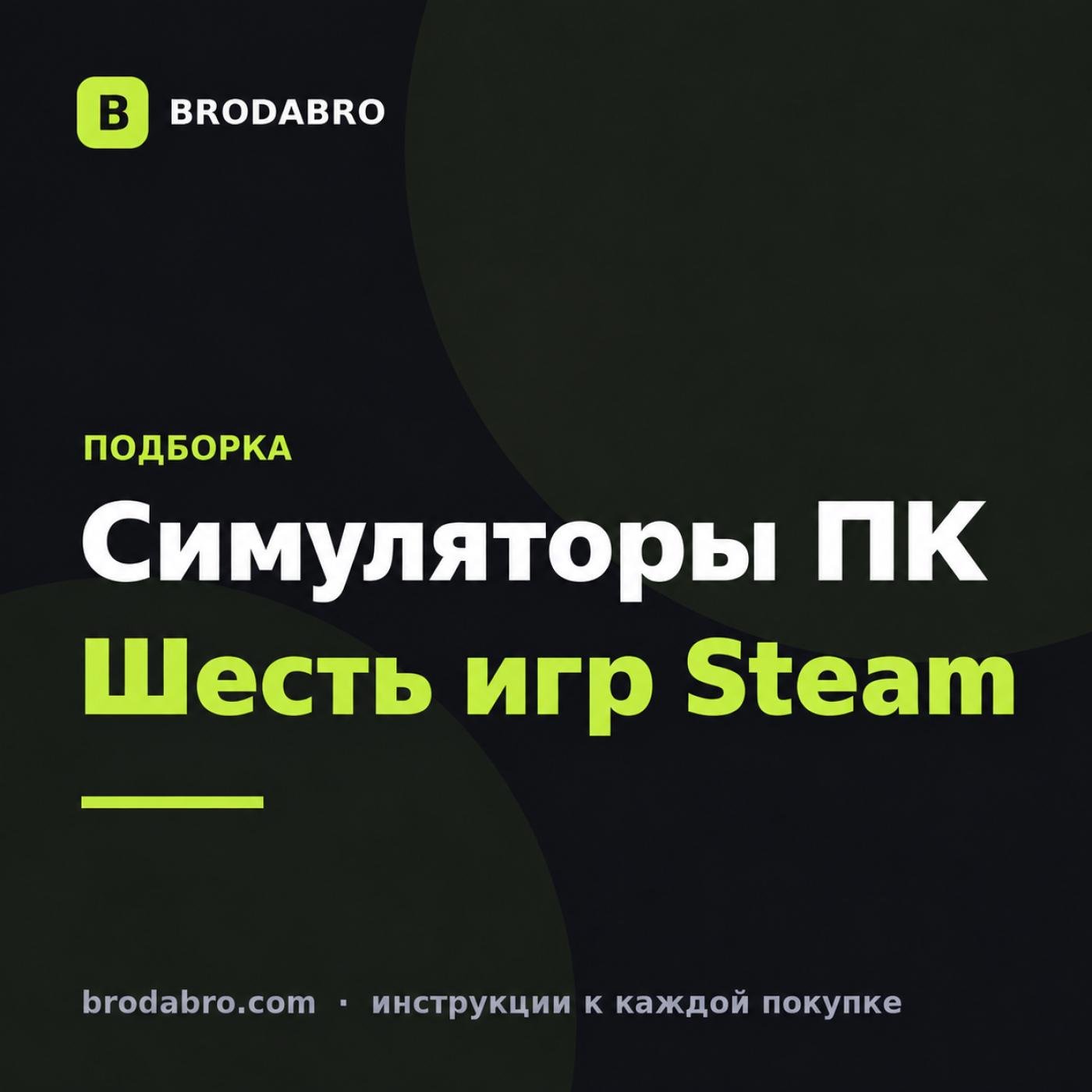 Лучшие симуляторы на ПК 2010-2016: 6 игр Steam