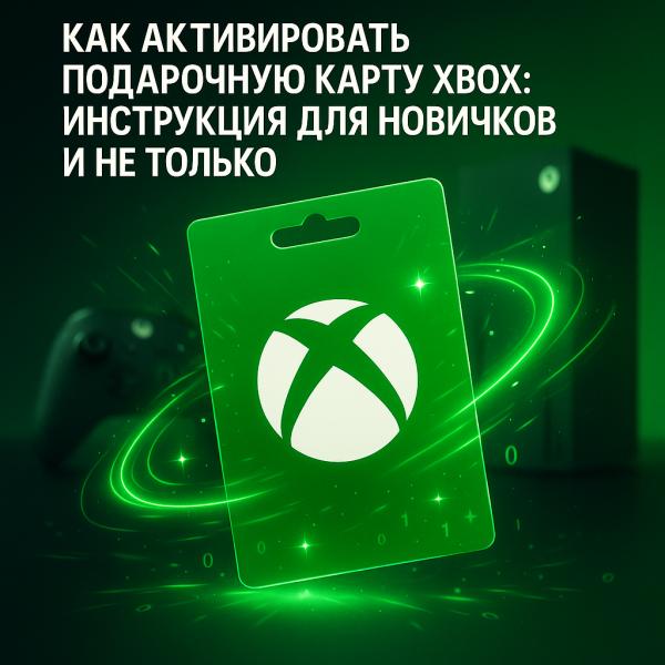 Как активировать подарочную карту Xbox: инструкция для новичков и не только