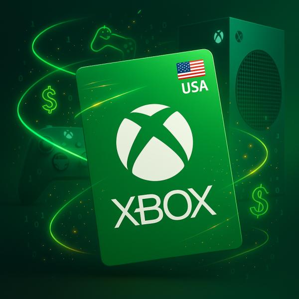 Подарочная карта Xbox США - удобный способ оплатить игры