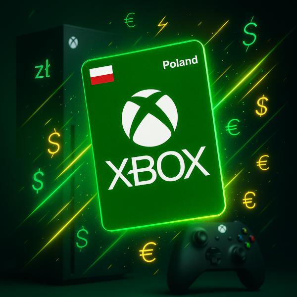 Xbox Польша - выгодное пополнение баланса за пару минут