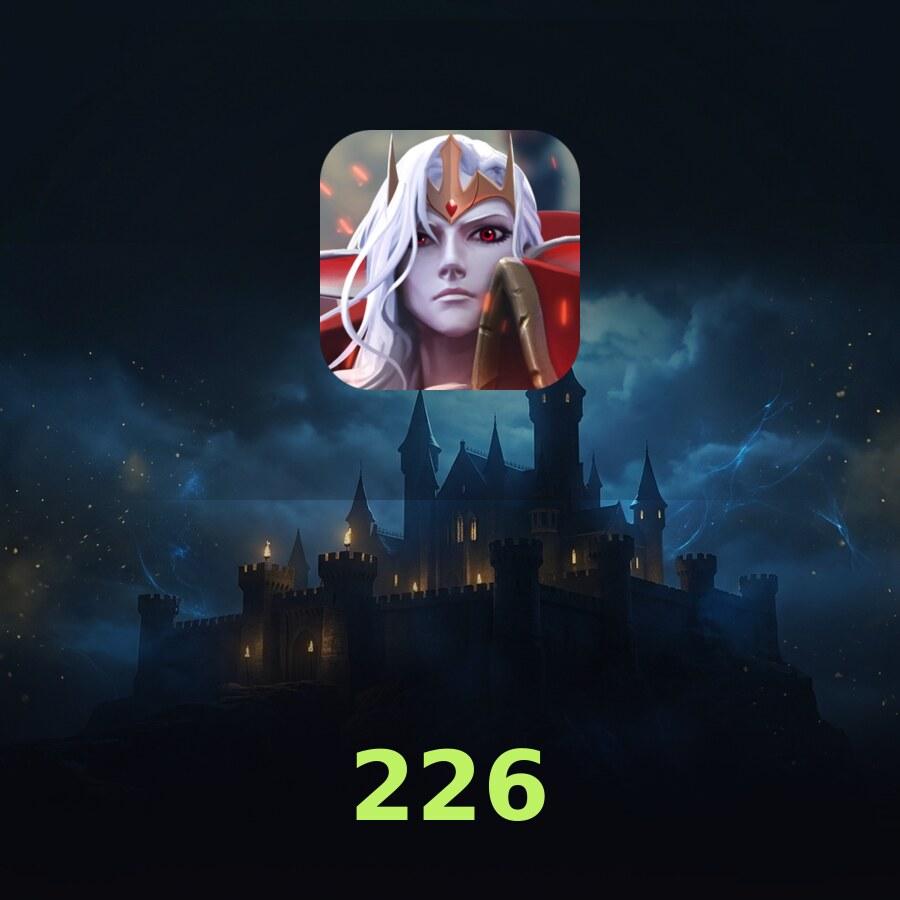 Пополнение Mobile Royale: 226 KC по ID