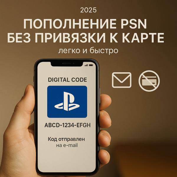 Пополнение PSN без привязки к карте - как легко закинуть баланс в 2026