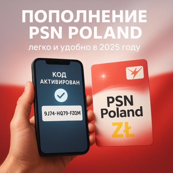 Пополнение psn poland легко и удобно в 2026 году