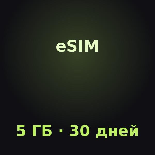 eSIM Канарские острова: 5 ГБ на 30 дней