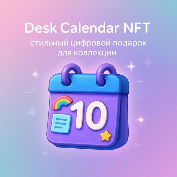 Desk Calendar NFT: стильный цифровой подарок для коллекции