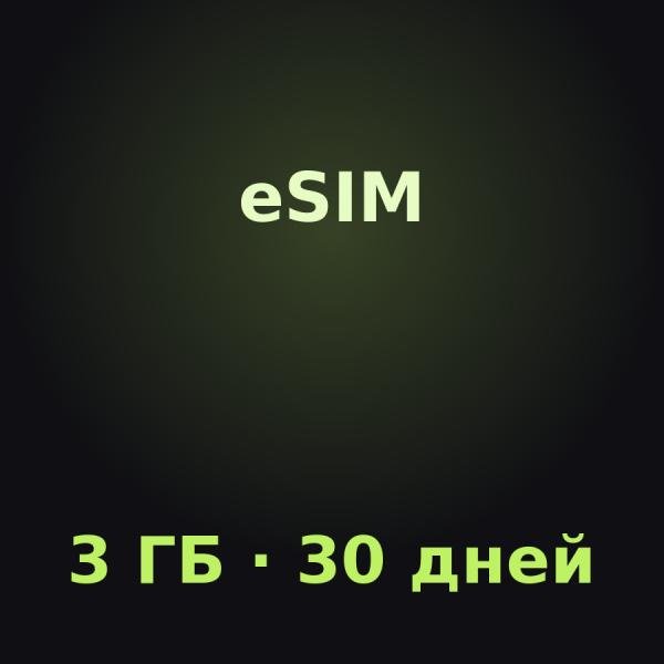 eSIM Нидерландские Антильские острова: 3 ГБ на 30 дней