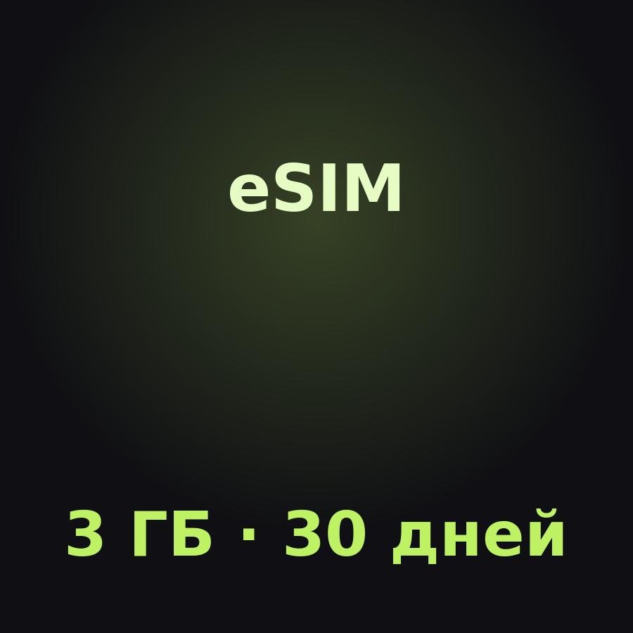 eSIM Нидерландские Антильские острова: 3 ГБ на 30 дней