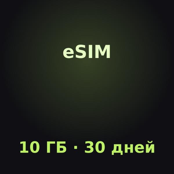 eSIM Нидерландские Антильские острова: 10 ГБ на 30 дней