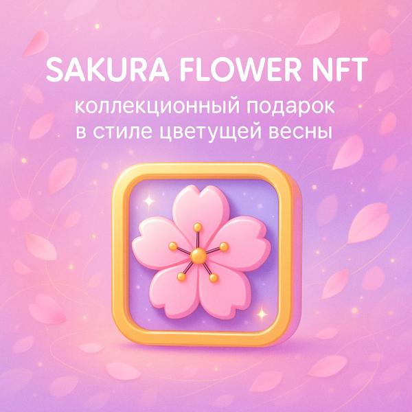 Sakura Flower NFT: коллекционный подарок в стиле цветущей весны