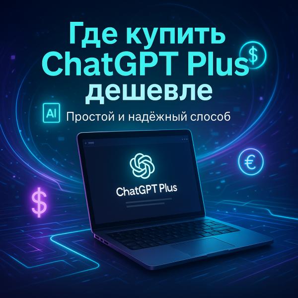 Где купить подписку ChatGPT Plus подешевле: простой и надёжный способ