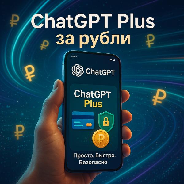 Как купить подписку ChatGPT Plus за рубли в России — просто и безопасно
