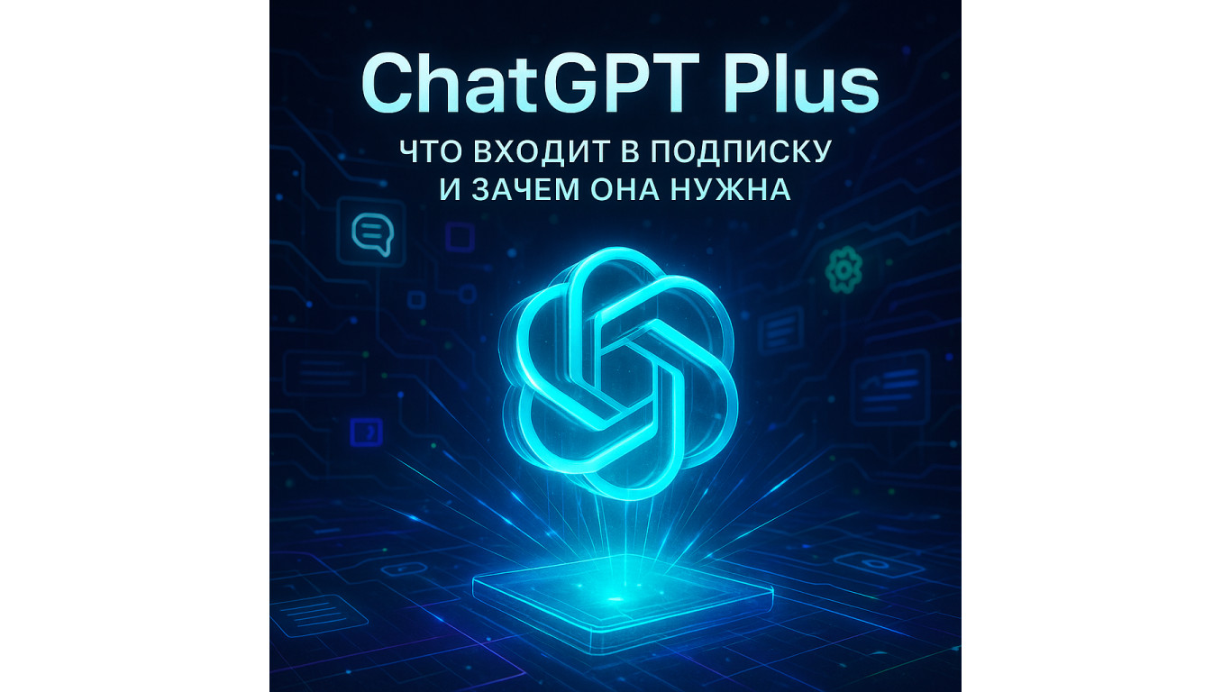 ChatGPT Plus: зачем оформлять подписку и что в неё входит