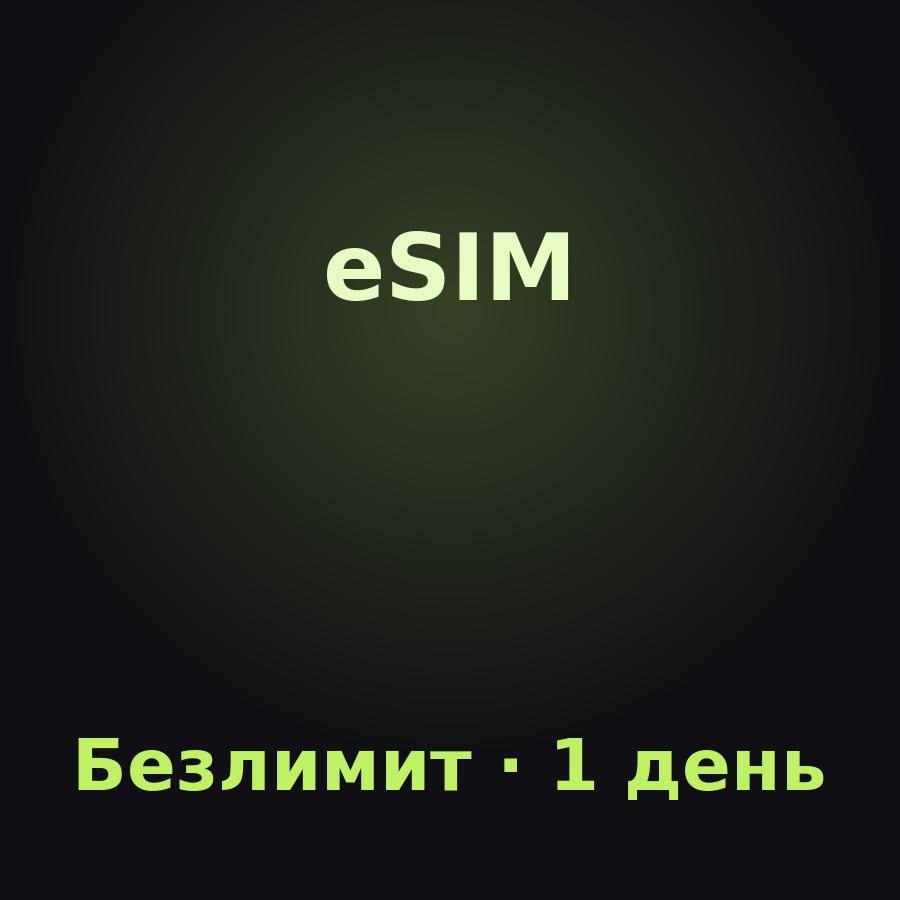 eSIM Канарские острова: Безлимит на 1 день