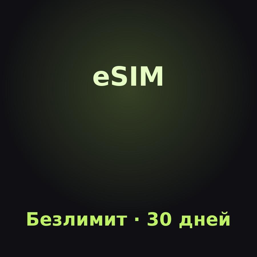 eSIM Канарские острова: Безлимит на 30 дней