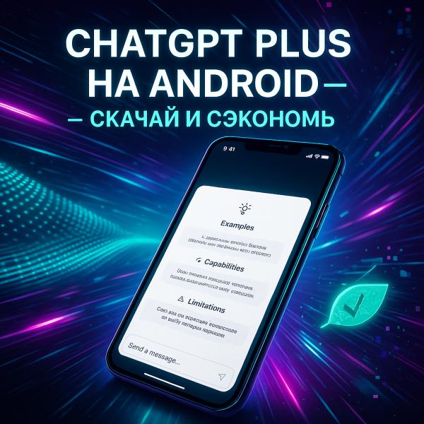 Как скачать ChatGPT Plus на Android и купить подписку дешевле