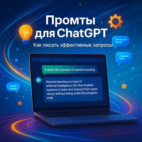 Промты для ChatGPT: как писать эффективные запросы и получать точные ответы