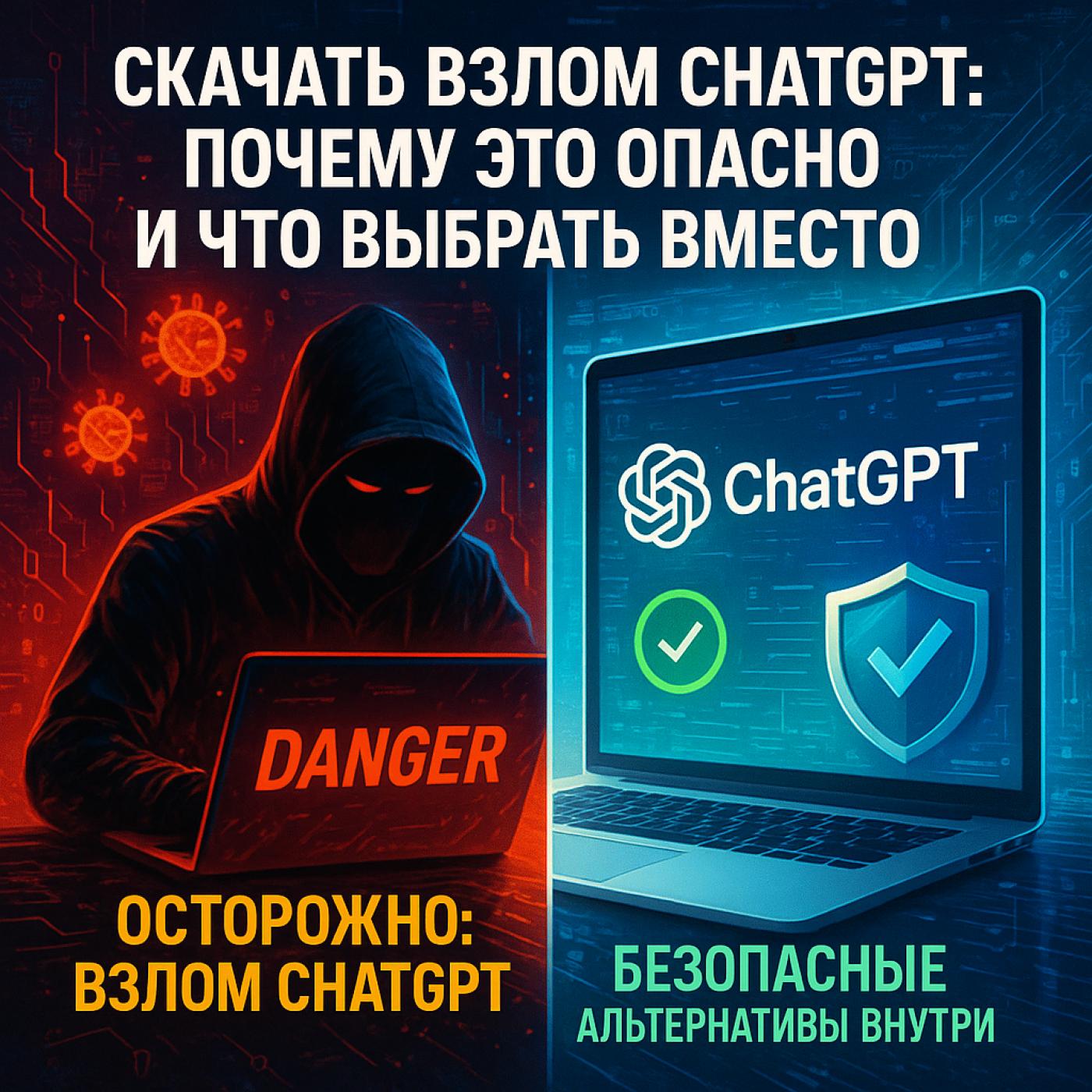 Скачать взлом чат ГПТ: почему это опасно и что выбрать вместо