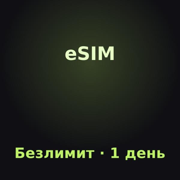 eSIM Нидерландские Антильские острова: Безлимит на 1 день