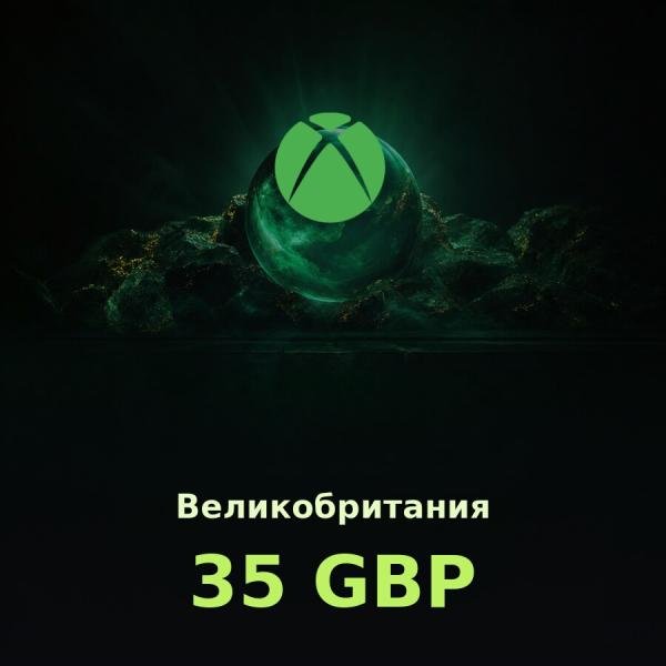 Подарочная карта Xbox 35 GBP