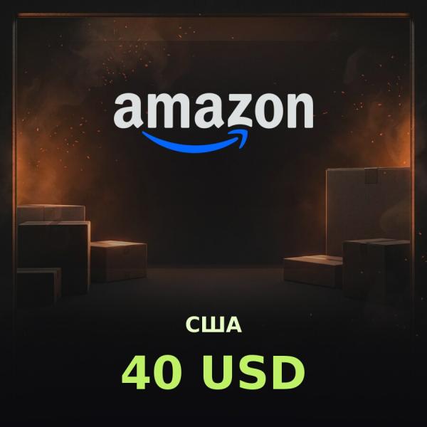 Подарочная карта Amazon 40 USD (США)
