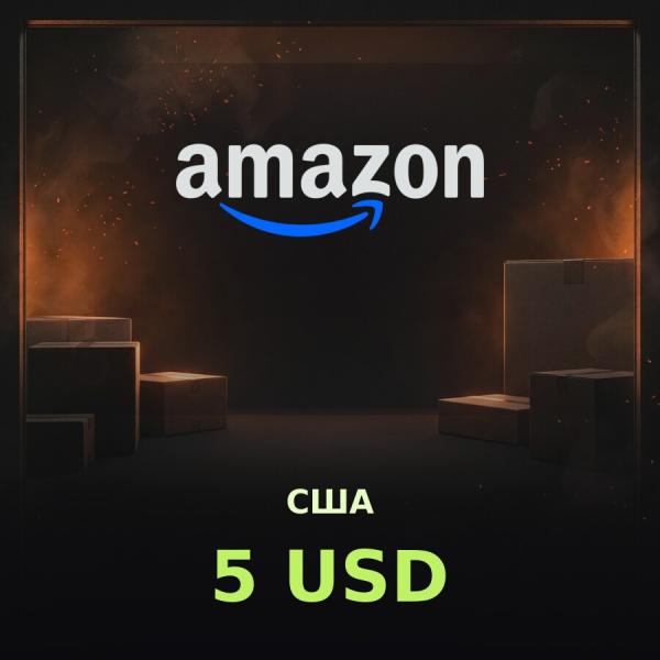 Купить $5 amazon.com gift card