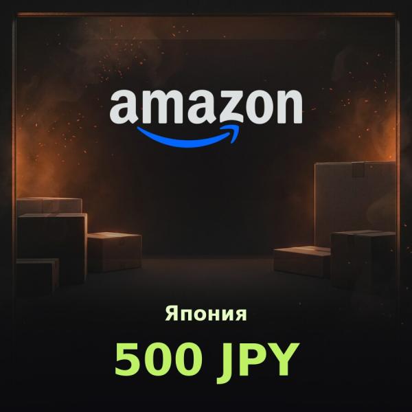 Купить JPY 500 amazon.jp gift card