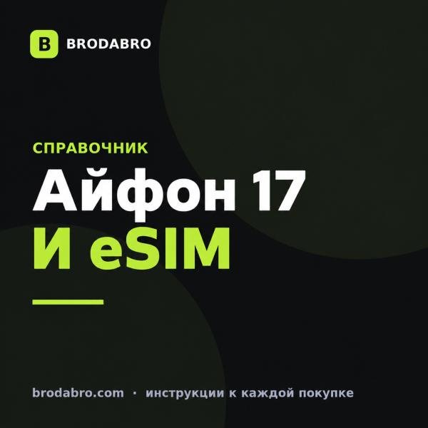 Айфон 17 eSIM: SIM-слот, регионы и настройка в России