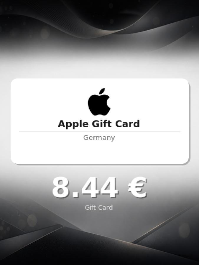 Купить подарочную карту Apple на 7 евро для Германии