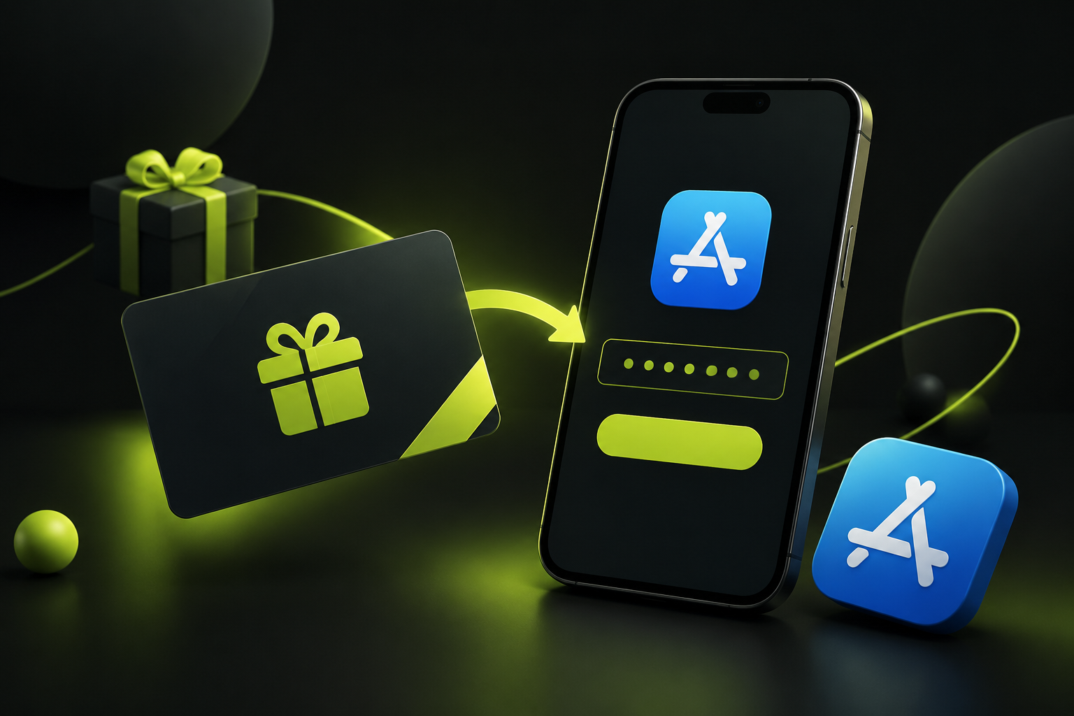Форма активации подарочного кода в App Store
