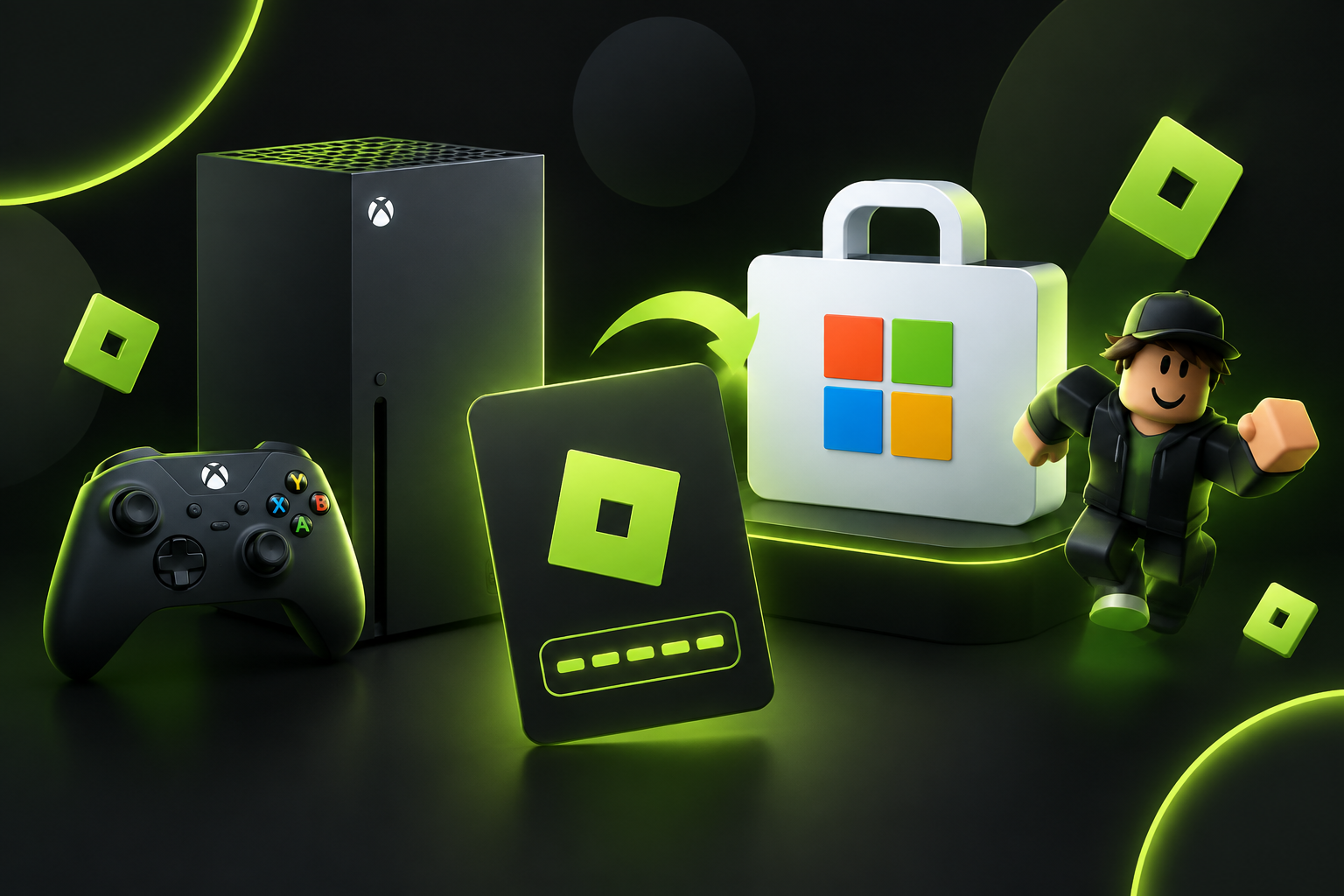 Активация кода Roblox в Microsoft Store на Xbox