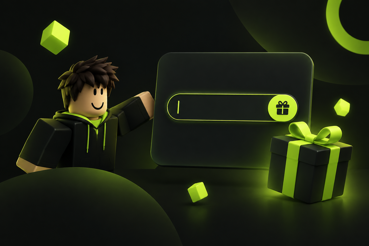 Поле ввода подарочного кода на странице активации Roblox