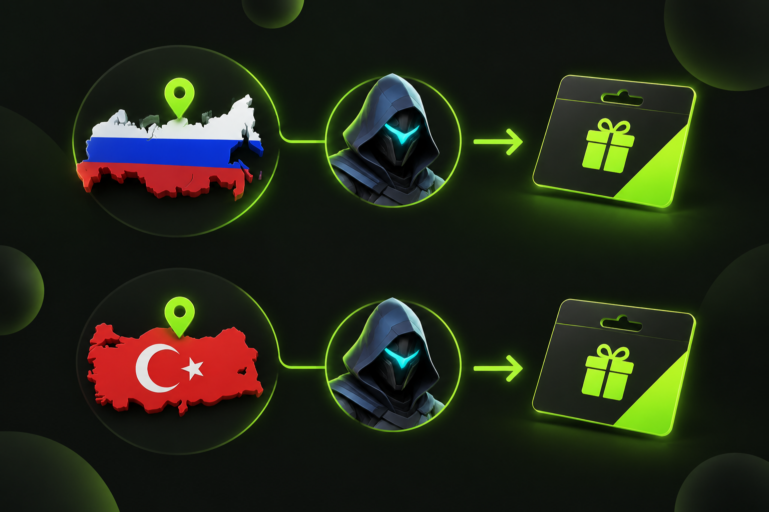 Схема соответствия региона аккаунта и карты Valorant