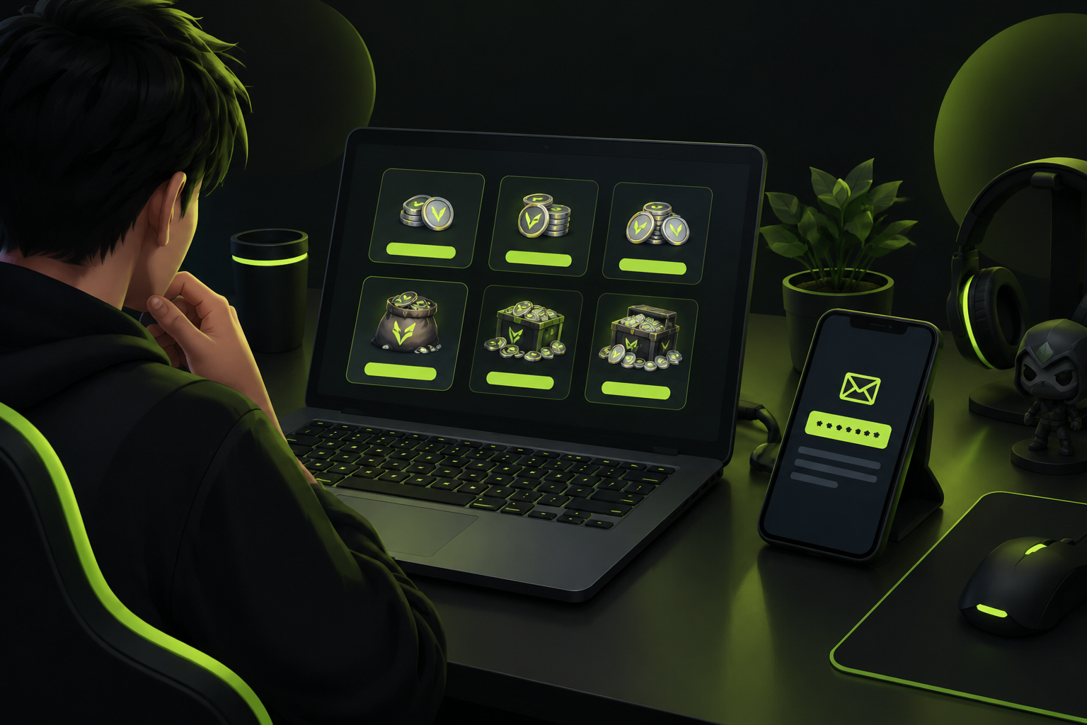 Игрок выбирает номинал VP перед покупкой