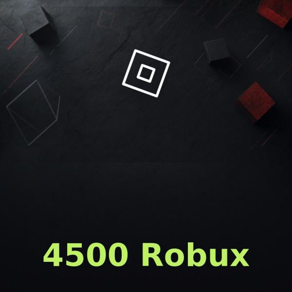 Код Roblox на 4500 робуксов для Xbox
