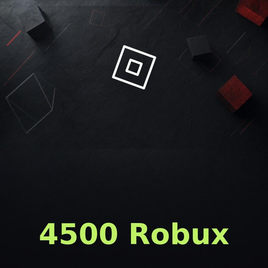 Код Roblox на 4500 робуксов для Xbox