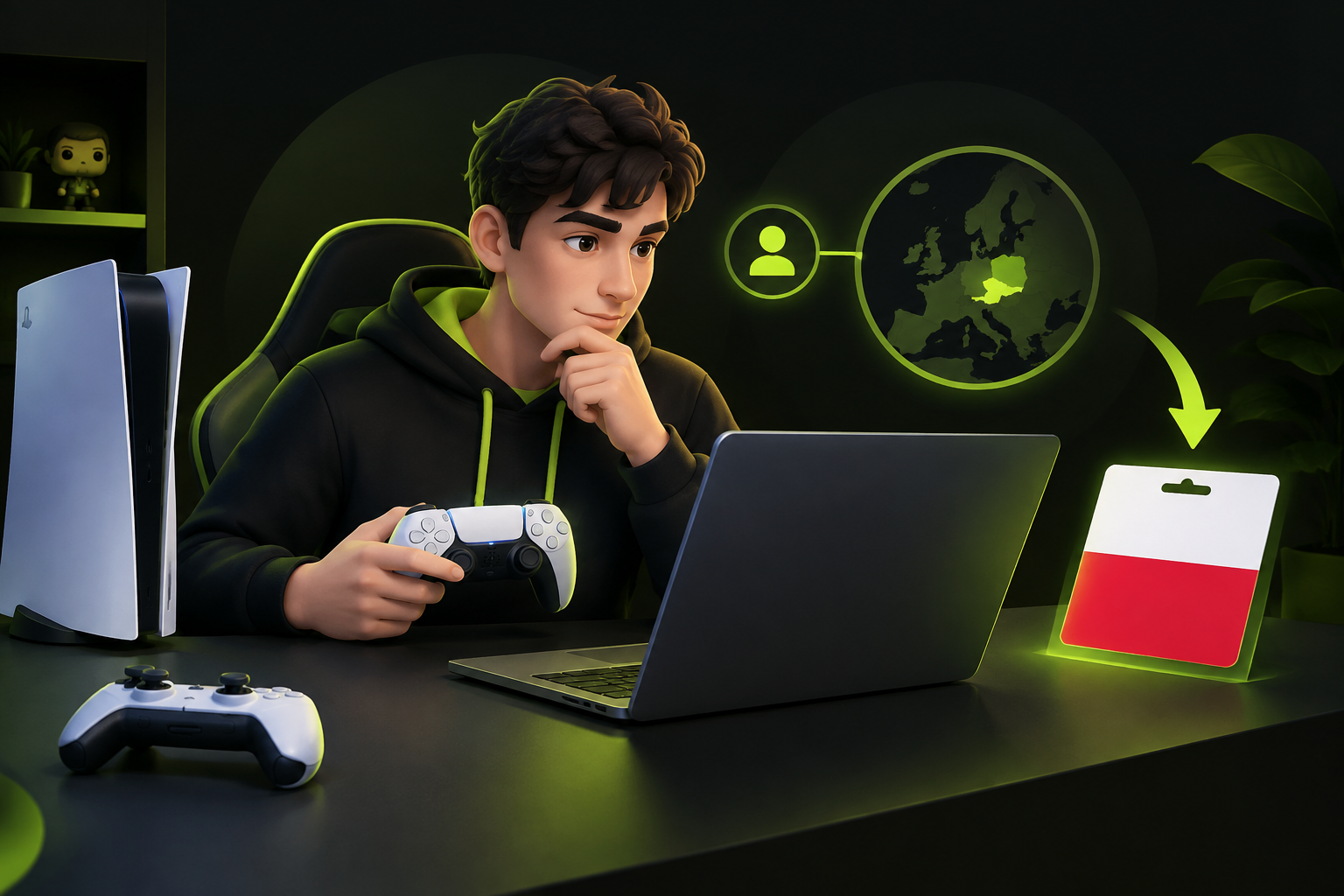 Проверка региона аккаунта перед активацией карты PSN