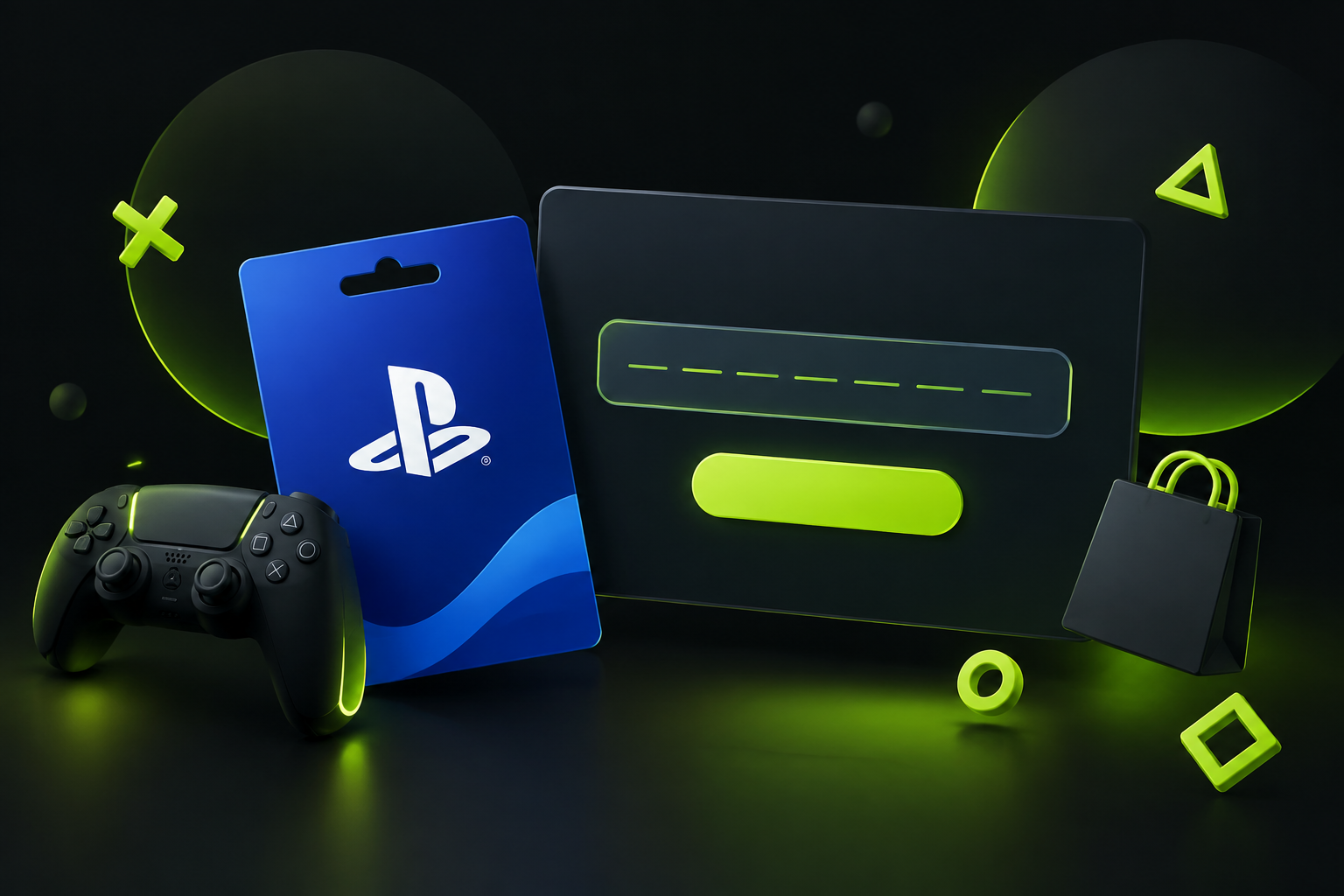 Раздел PlayStation Store для ввода кода подарочной карты