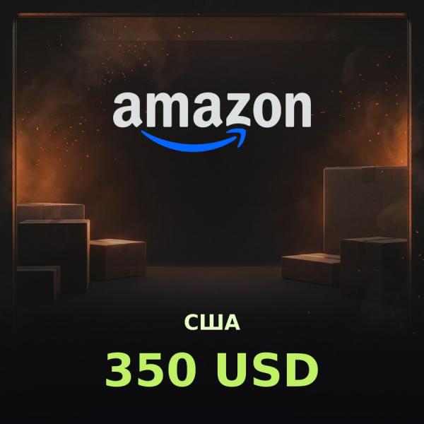 Подарочная карта Amazon 350 USD (США)