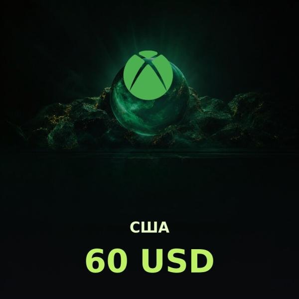 Подарочная карта Xbox 60 USD