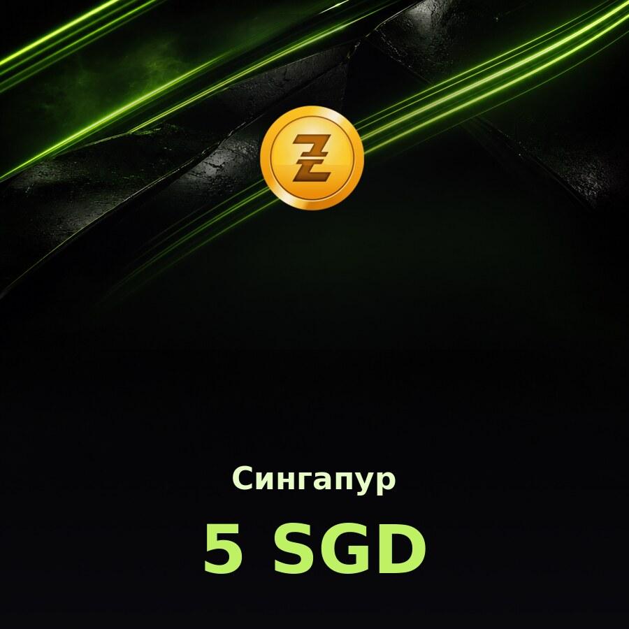 Купить подарочную карту Razer Gold 5 SGD (Сингапур)